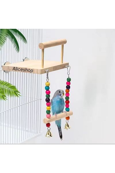aliceshop Perch Swing Bird Platform