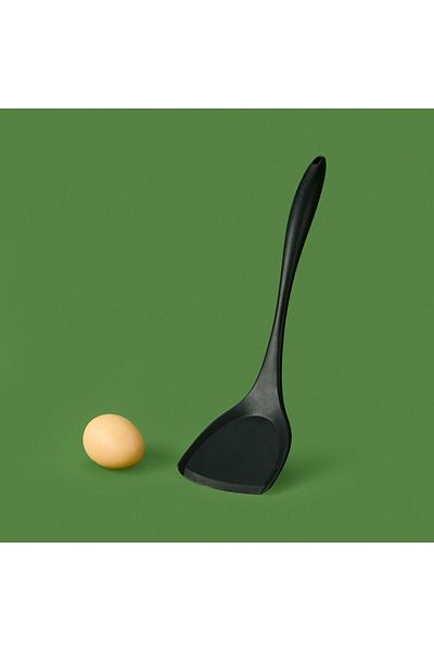 MATMEL Single Silicone Spatula - Black
