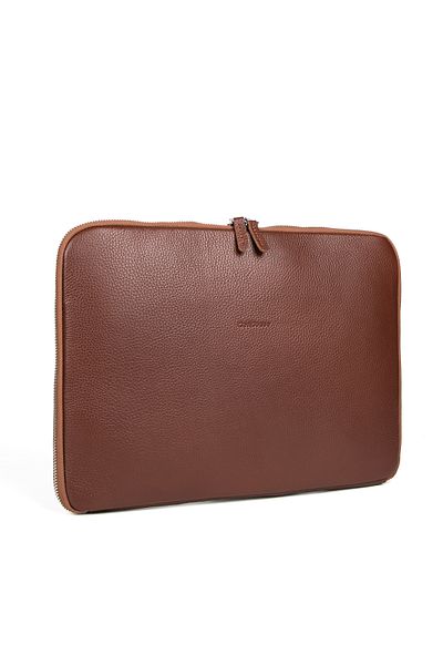 deridense MacBook Air Pro 13" & 14" Inch Genuine Leather Laptop Case
