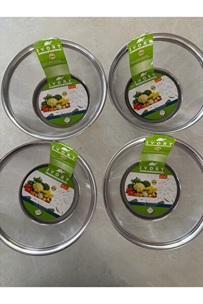 Doğal Büyük Boy Paslanmaz Çelik Süzgeç