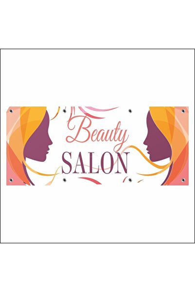 media Banner „Salon de înfrumusețare” model 3, 150 x 60 cm