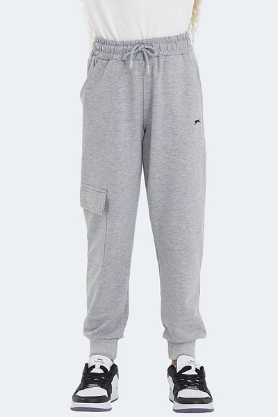Slazenger LIVE Unisex Παιδικό Φούτερ Πέτρινο Γκρι