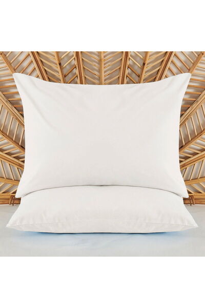 ASPARTAM Oxford 2-Pece Μαξιλαροθήκη - Λευκή - 50x70 cm