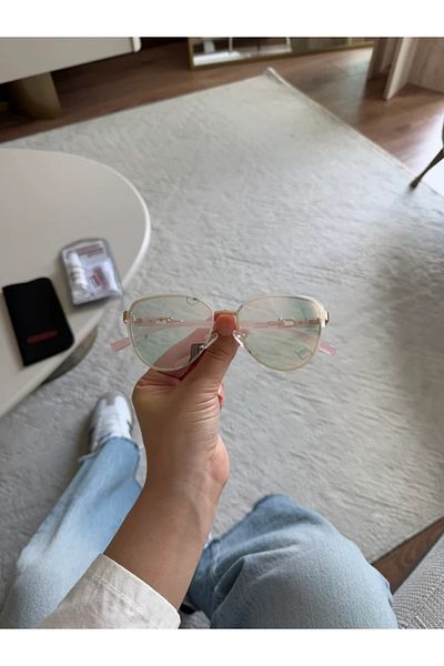 RoseandRoses Tiffen Original Model Sunglasses Pink (Reflective Glass)