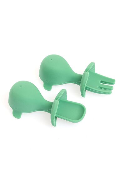 BabyCo Silicone Fork Spoon Set