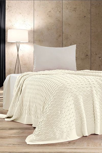 DOUX HOME Linda Knitwear Bedspread Single 180 X 230 cm