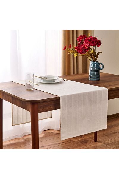 MATMEL Breeze Runner - Off White - 40X135 cm