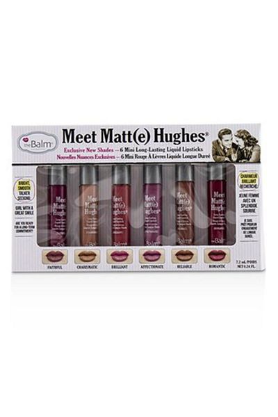 BRONZENET theBalm Meet Matte Hughes Liquid Lipstick Set of 6