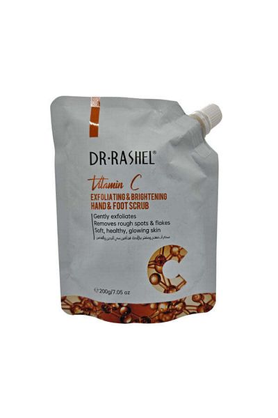 DR.RASHEL Brightening and exfoliating scrub with VC extract for hands and feet