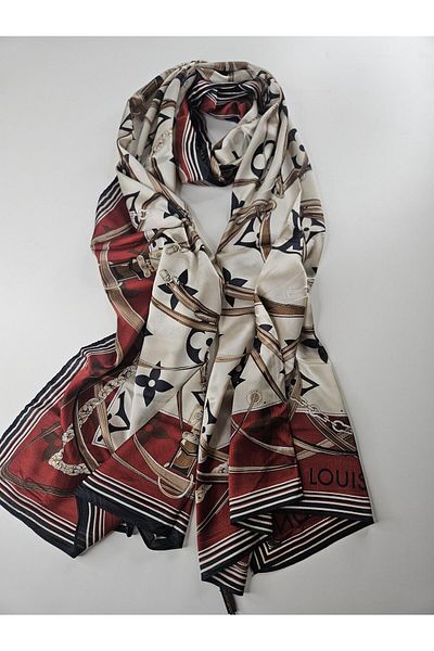 Webinay Home Lv Voile Silk Shawl New Season Premium Quality Luxury Silk Shawl