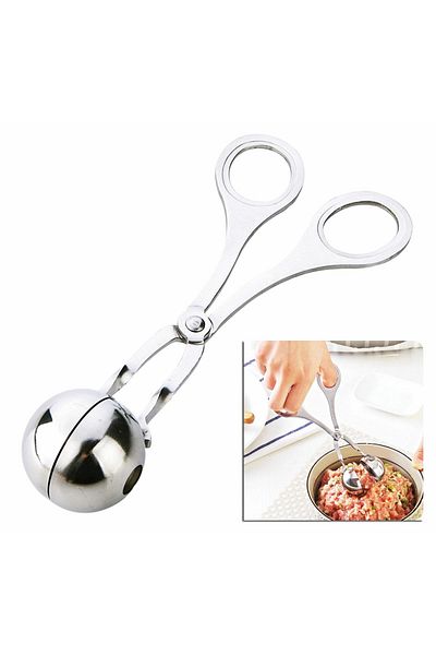 OEM Cleste formare chiftele si bilute, otel inoxidabil, 17 cm, argintiu