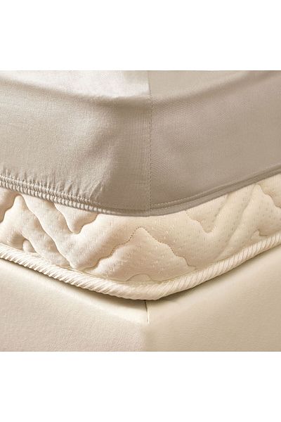 Evidea Soft Double Fitted Sheet - Beige - 180X200 cm