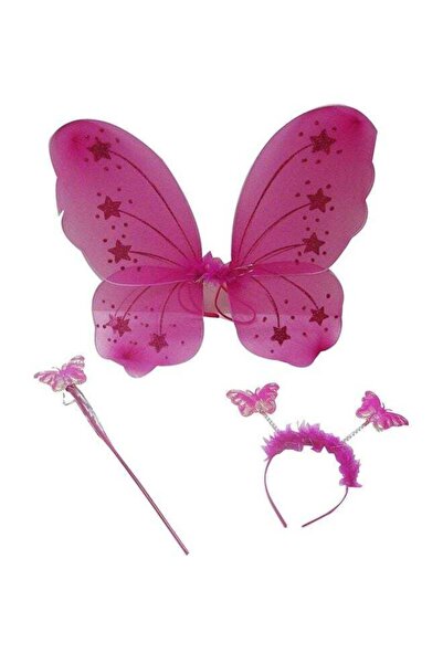 MARAH TOYS طقم زي جناح الفراشة المربع من سيج - 3 قطع