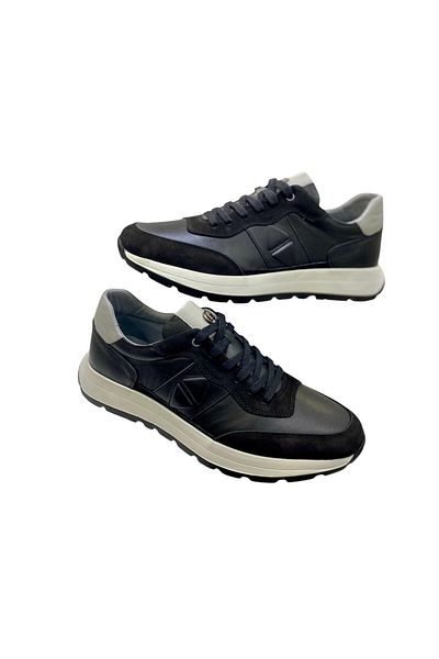 SULA Men's Lace-Up Leather Black Inner Leather Special Poly Sole Casual Shoes