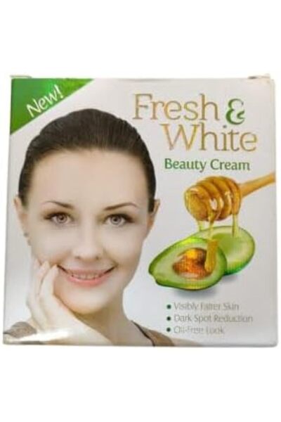 Fresh White Fresh & White Beauty Cream Original 30g Removes Dark Circles & Acne on the Skin Whitening Face & Bod