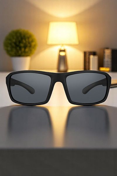 Daniel Klein 100% Polarized Uv400 Protection Black Color Original Rectangle Men's Sunglasses Dkg6274C2