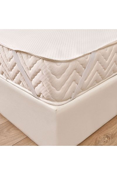 ASPARTAM Tiny Quilted Double Liquid-Proof Elastic Mattress - White - 160X200 cm