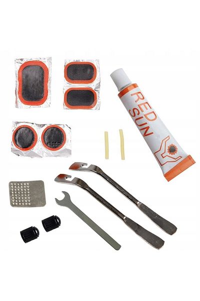 OEM Bicycle Inner Tube Repair Kit, 13 Elements