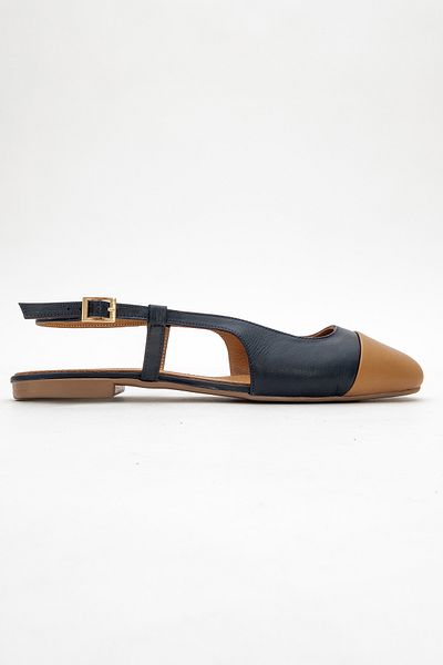 Ataköy Ayakkabı WOMEN'S LEATHER OPEN BACK SHOES