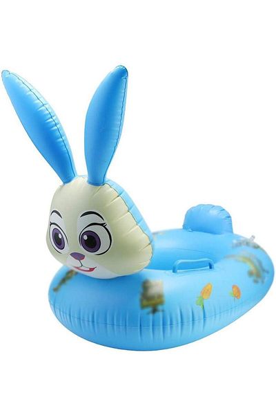 Intisimo Children's Blanket, Rabbit, 68 x 55 cm, +4 years, Blue