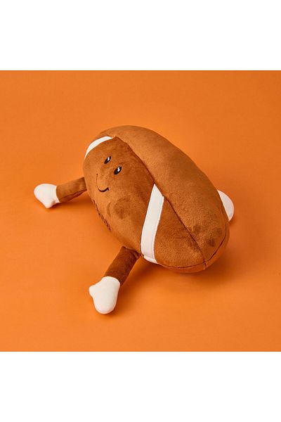MATMEL Rugby Ball Figured Pillow - Brown - 35X20 cm