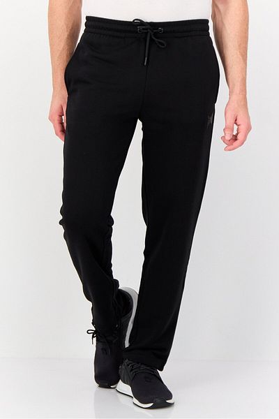 Tapout Men Sportswear Fit Brand Logo Outdoor Sweatpants, Black