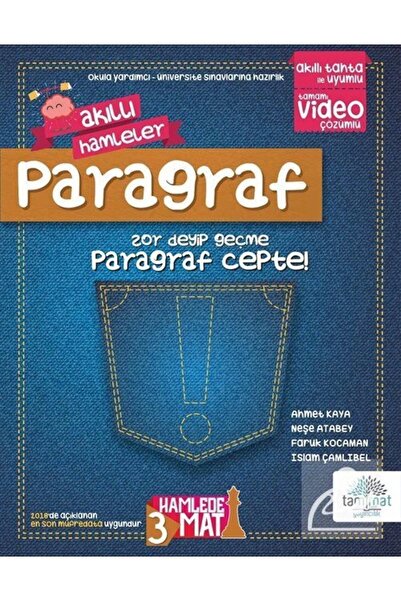 Tammat Yayıncılık Paragraf Soru Bankası