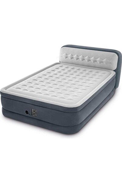 Blooma Elektrikli Şişme Yatak - Çift Kişilik , Başlıklı Şişme Yatak 152x236x86 Cm