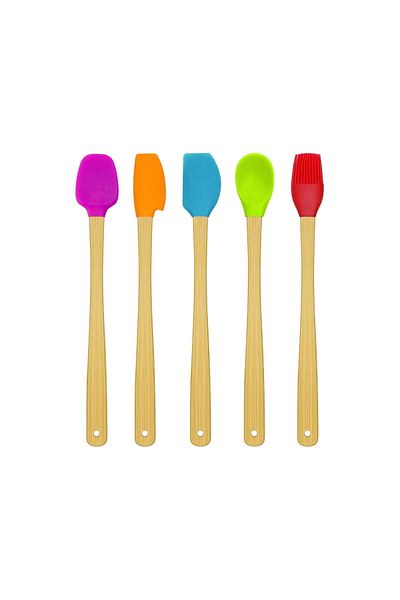 MATMEL Indigo 5-Piece Spatula Set - 25 cm
