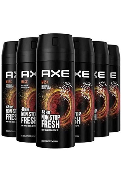Axe Musk Body Deodorant Spray (Pack of 6)