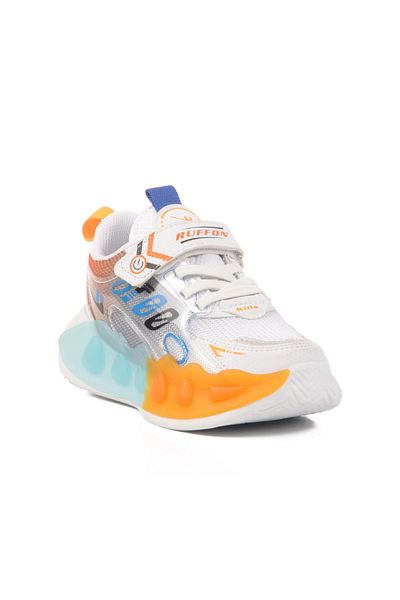 WALKWAY 2480 P White-Black-Sax Children's Sports Shoes Ruffon
