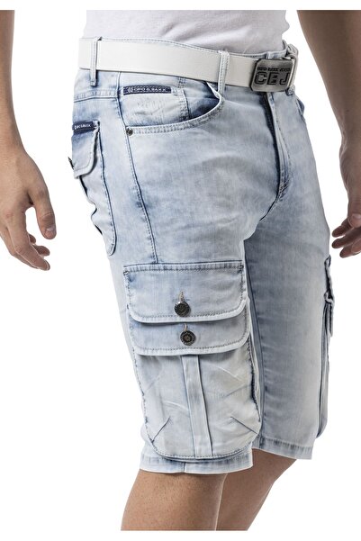 Cipo & Baxx CK306 Men’s Stylish Slim Fit Capri Pants
