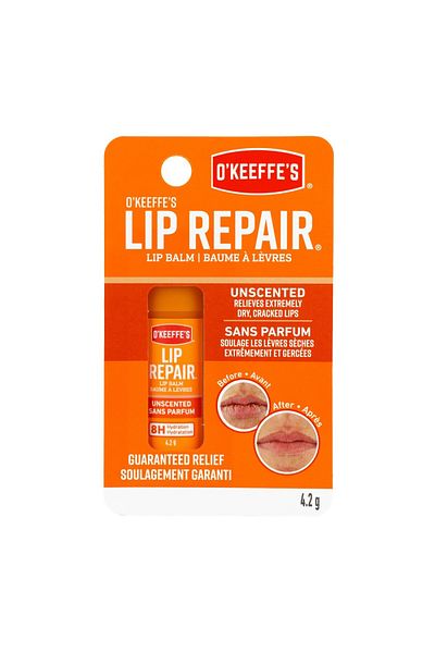O'Keeffe's OKeeffes Unscented Lip Repair Balm - 4.2g