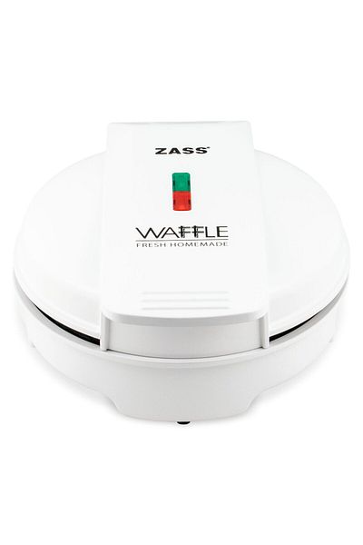Zass Waffle maker Zass ZWM 01, 750W, 5 heart-shaped waffles, 18.5 cm, Non-stick and easy-to-clean