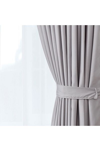 MATMEL Rista Background Curtain - Gray - 300X270 cm