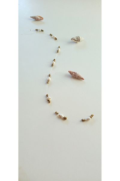 tutu tasarım alaçatı Hair Bead Seashell Hair Accessory