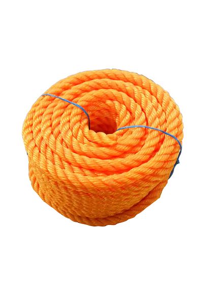 flores Nylon twine, orange, 8 mm x 10 m