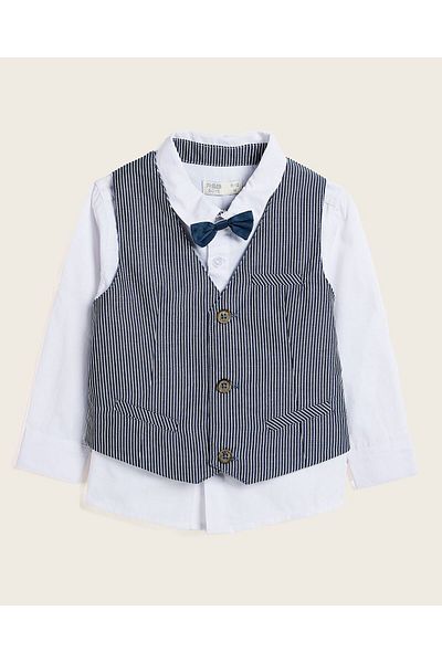 R&B 3 Piece Clothing Set For Top And Bottom Set 0-24M