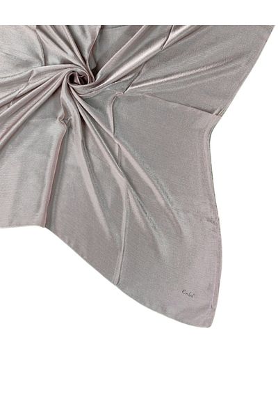 mim eşarp Eșarfă Jan Jan de culoare uni cu textura strălucitoare Enba - Design elegant și modern