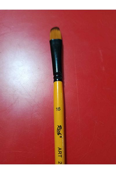 Rich 220 Series Cat Tongue Brush No:16 Short Handle