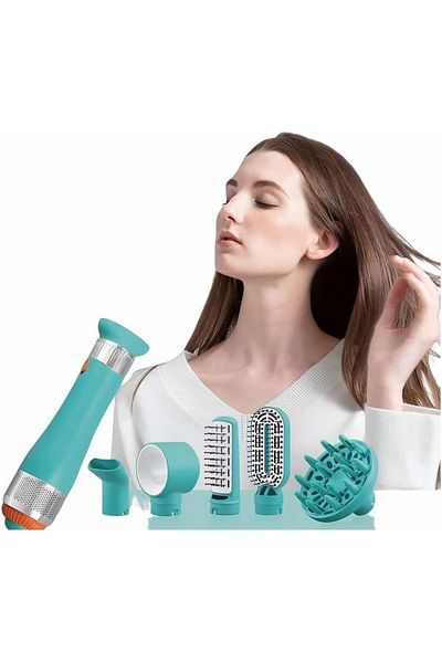 ENZO EN-750 6-in-1 Volumizing Blow Dry Brush - Intl Version