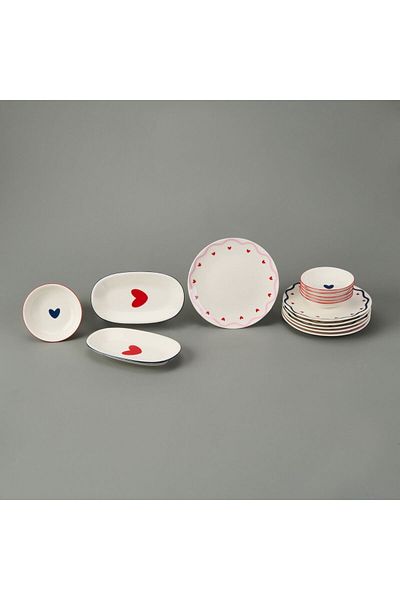 MATMEL Amoris 14 Piece Breakfast Set - Colorful