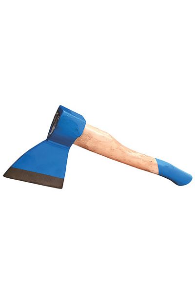 flores Axe with large head, wooden handle, blue, 1400 g