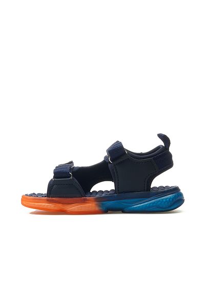 Vicco Jack Boy's Lighted Sandals 25Y 332.256 Pe Navy Blue