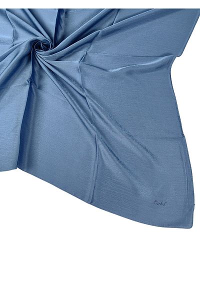 mim eşarp Eșarfă Jan Jan de culoare uni cu textura strălucitoare Enba - Design elegant și modern
