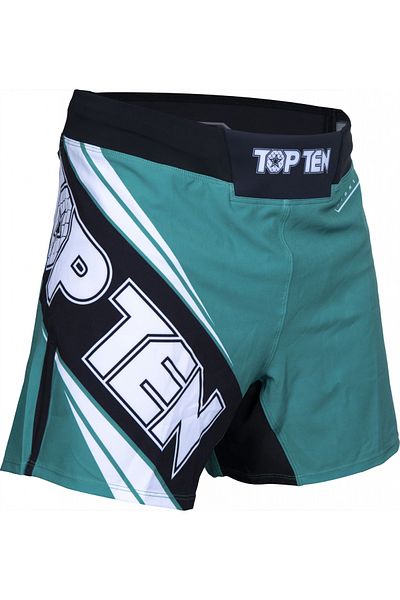 Top Ten Pantaloni Scurti Mma „fight Team”, , Verde, M