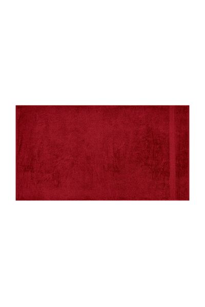 MATMEL Organic Cotton Bath Towel - Claret Red - 70X130 cm