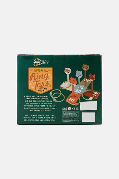 Professor Puzzle Animal Ring Toss Game