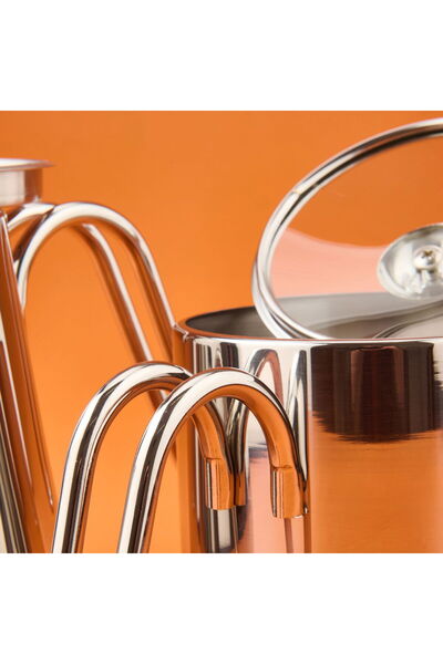 MATMEL Alya Teapot Set - Gray - 1.75 Lt + 1 Lt