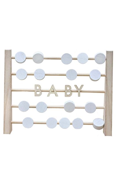 Ginger Ray Wooden Abacus Guestbook for Weddings and Special Occasions